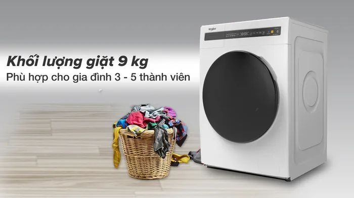 Máy giặt khối lượng 9 kg 